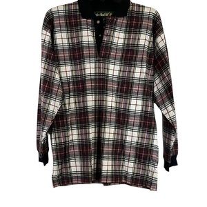 Knights of Round Table Plaid Long Sleeve
